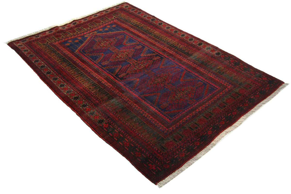 Belutsch Rug - 151 x 107 cm - blue