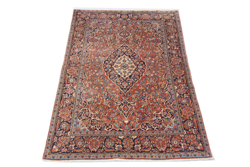 Perser Rug - Keshan - 212 x 130 cm - brown