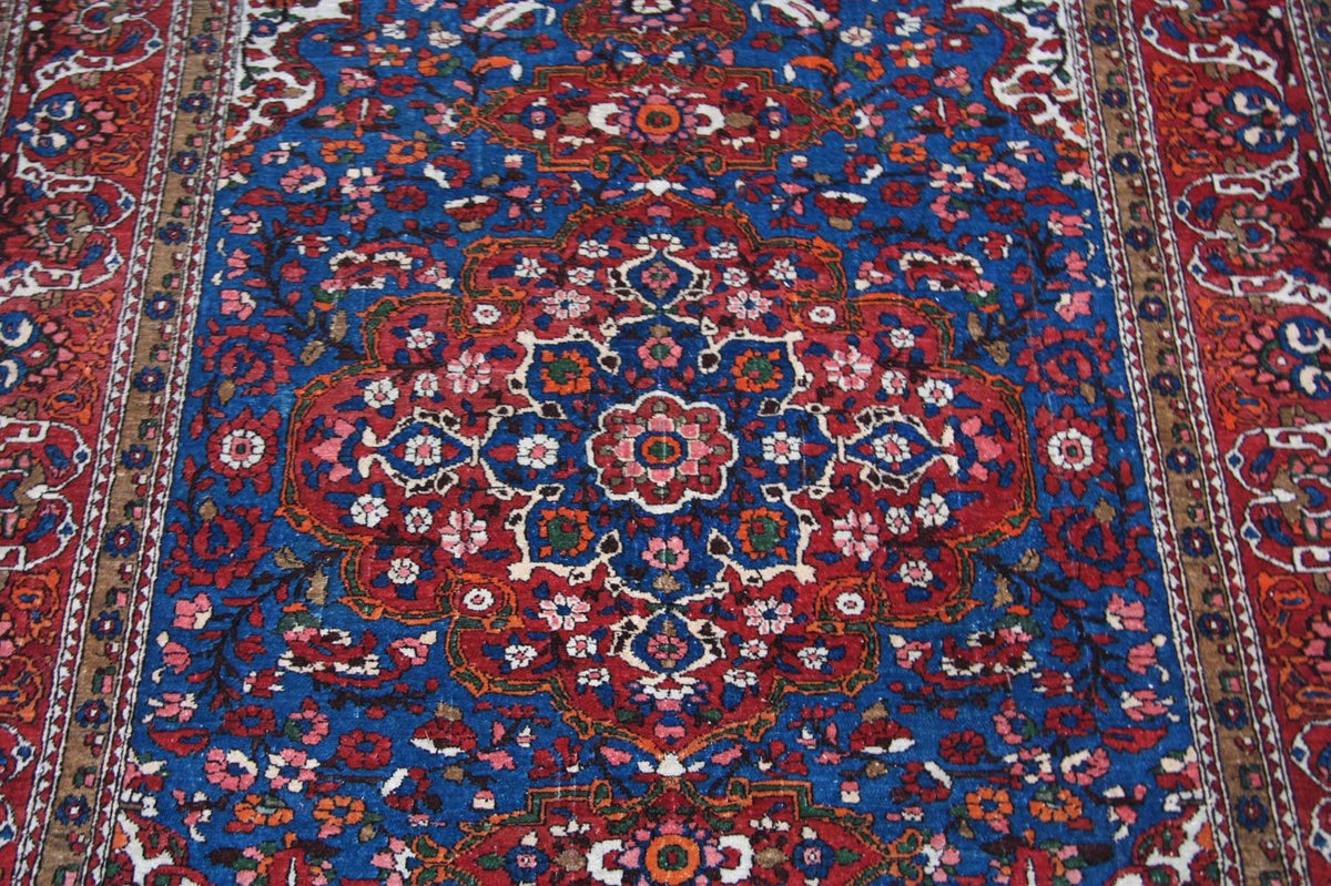 Perser Rug - Nomadic - 203 x 143 cm - blue