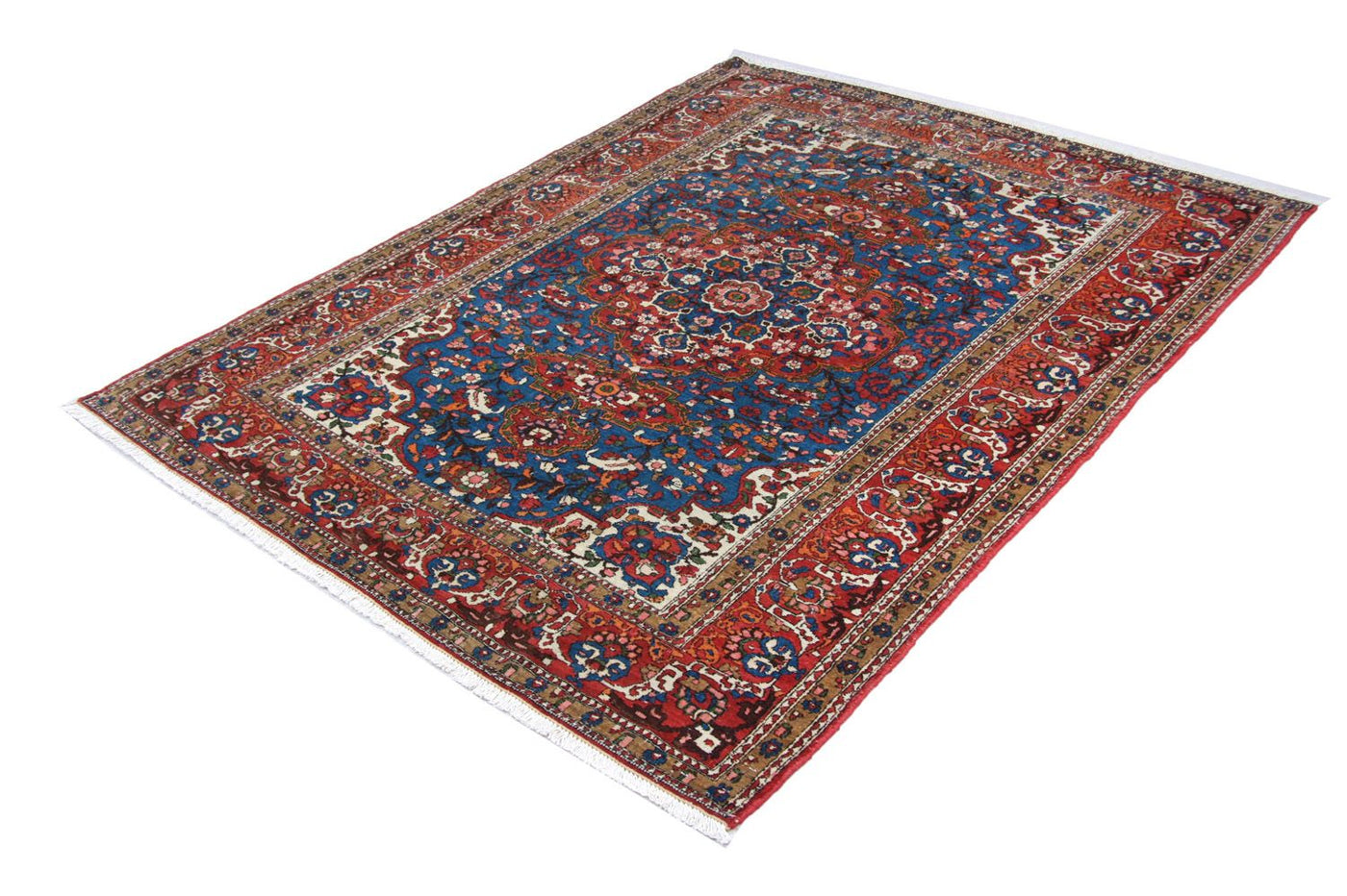 Bakhtiari Rug 203x143cm - Persian Rugs