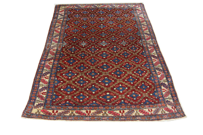 Afghan Rug - Bukhara - 202 x 123 cm - blue