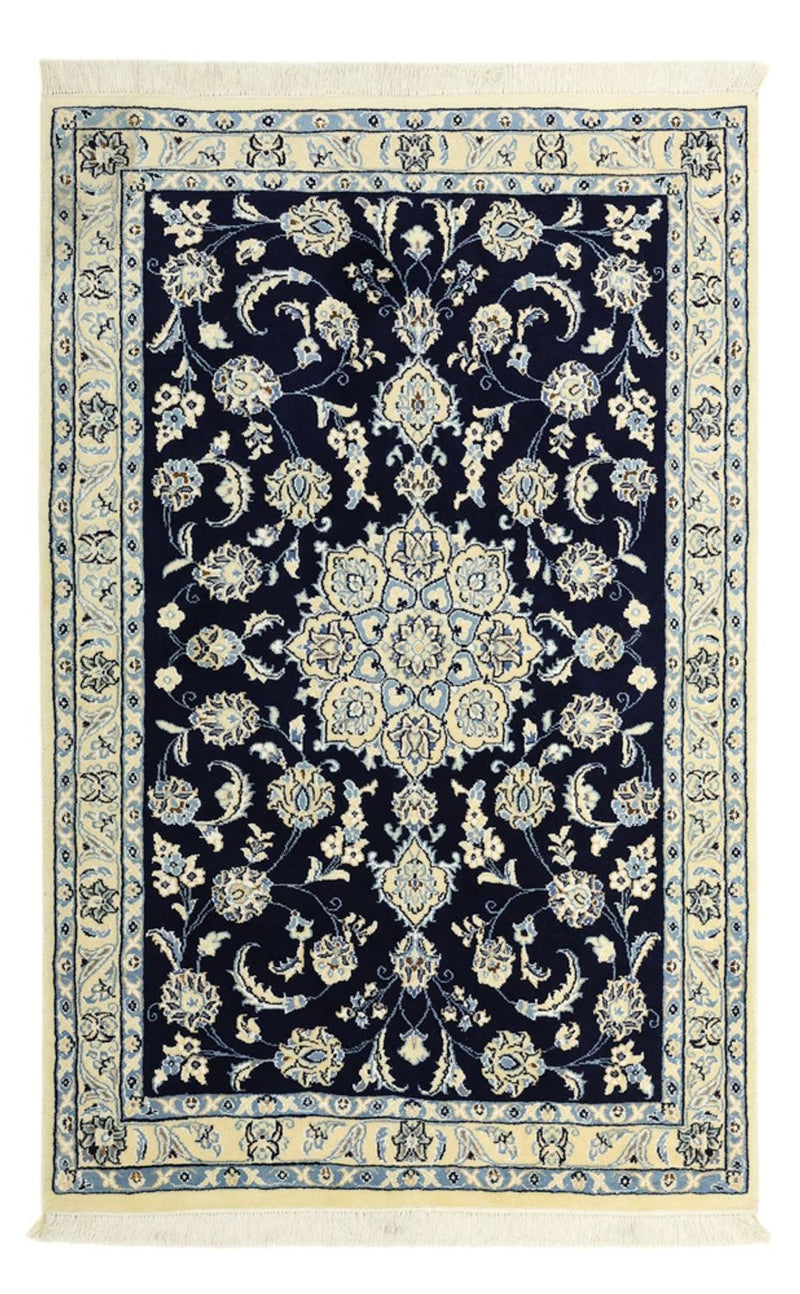 Perser Rug - Nain - Royal - Royal - 136 x 89 cm - dark blue