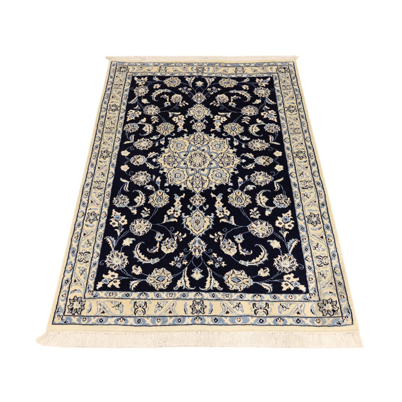 Perser Rug - Nain - Royal - Royal - 136 x 89 cm - dark blue