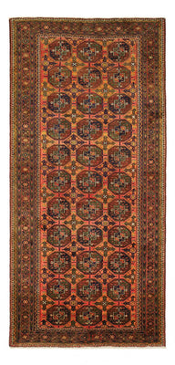 Runner Belutsch Rug - 254 x 117 cm - brown