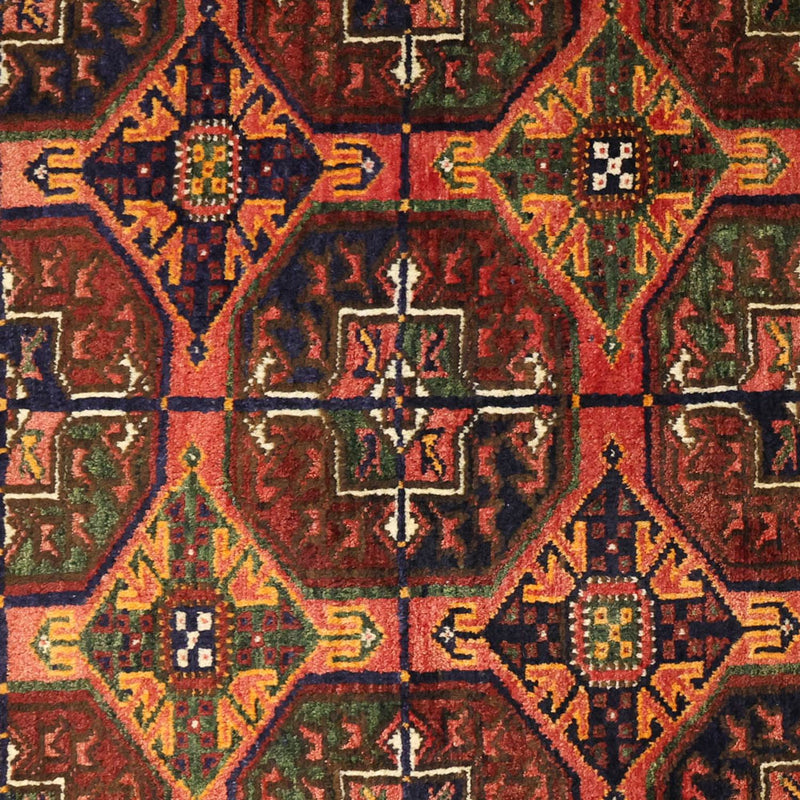 Runner Belutsch Rug - 254 x 117 cm - brown