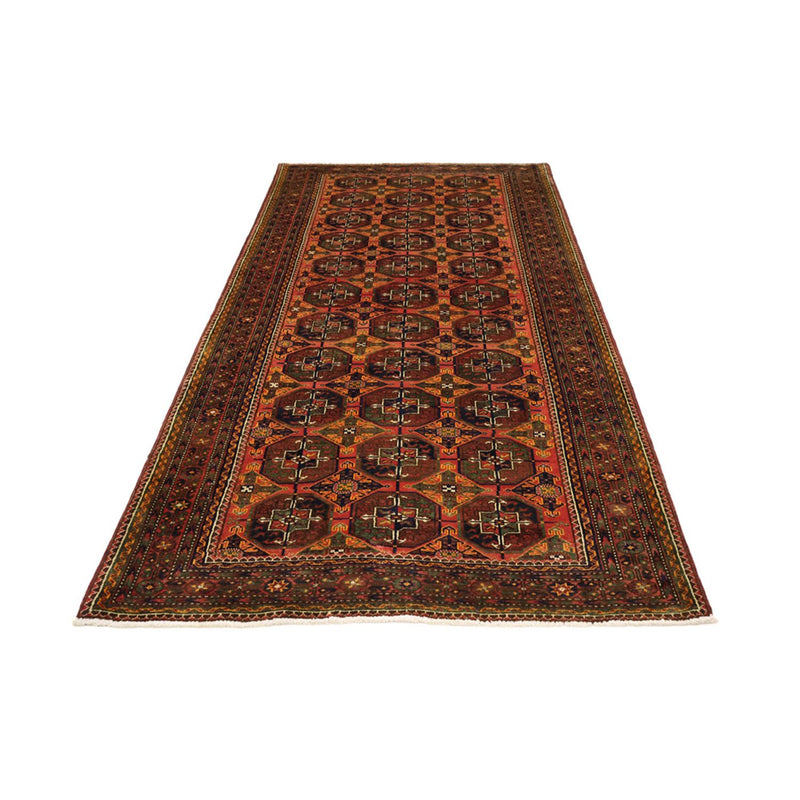 Runner Belutsch Rug - 254 x 117 cm - brown