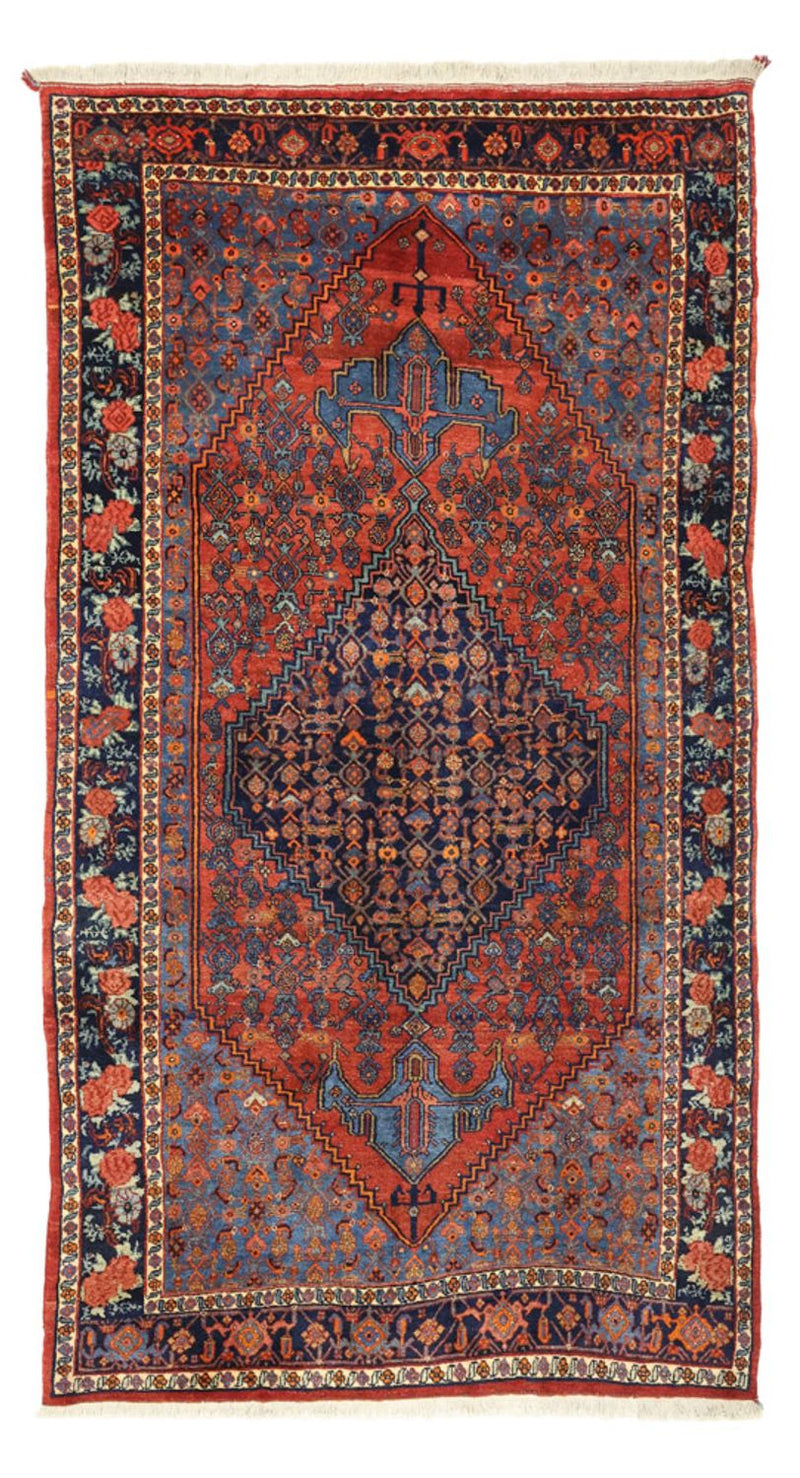 Perser Rug - Bidjar - 257 x 143 cm - dark red