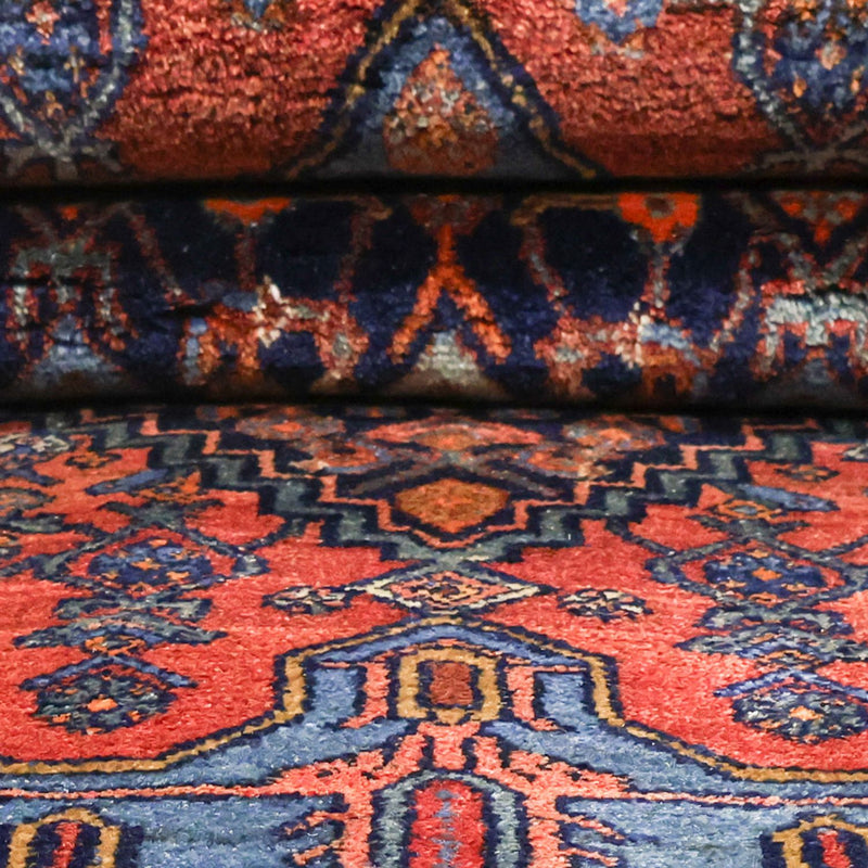 Perser Rug - Bidjar - 257 x 143 cm - dark red