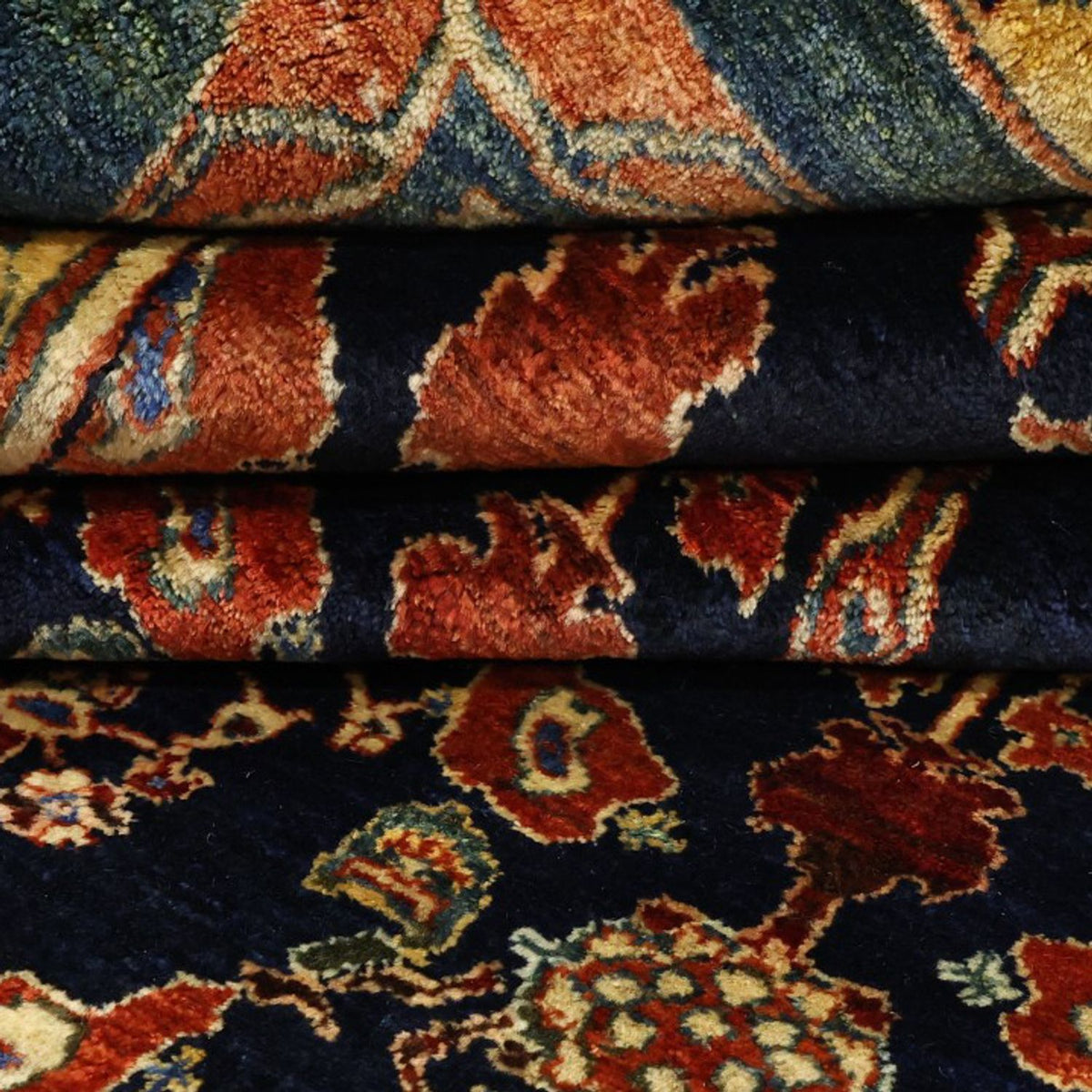 Perser Rug - Nomadic - 235 x 174 cm - dark blue