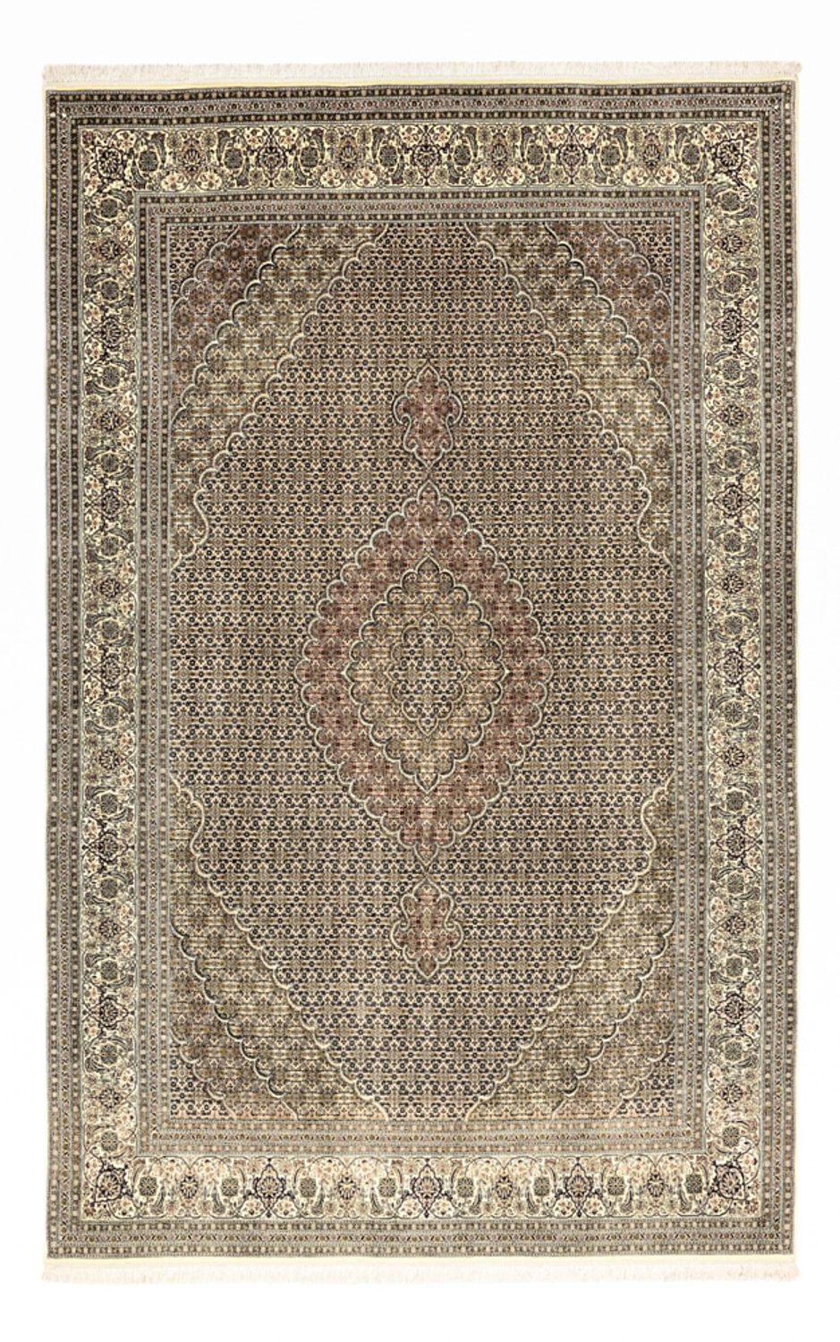 Perser Rug - Tabriz - Royal - Royal - 309 x 199 cm - silver
