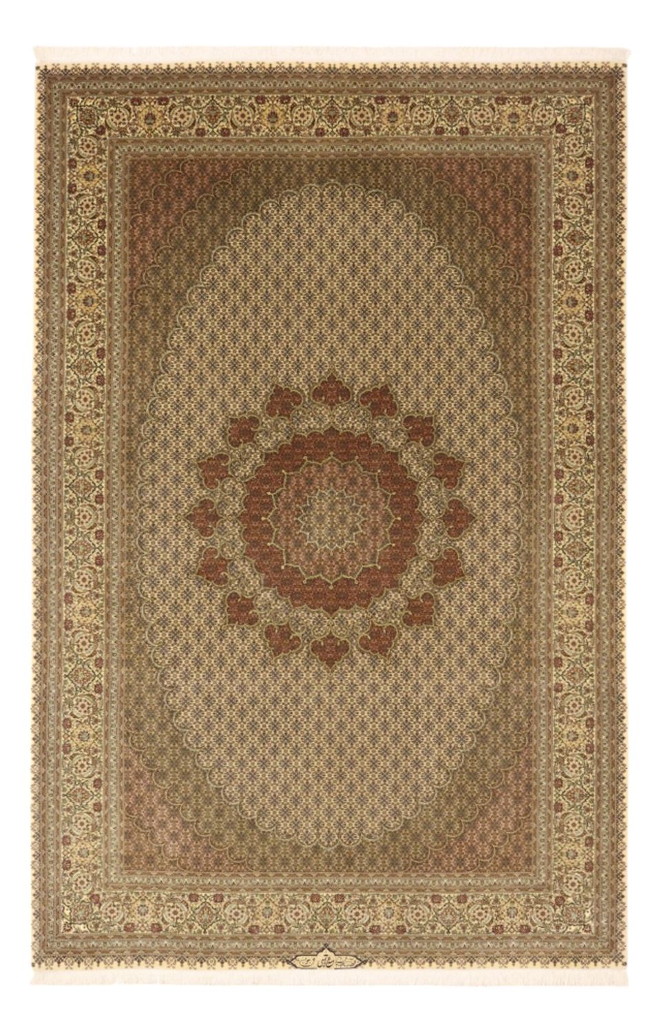 Perser Rug - Tabriz - Royal - Royal - 305 x 200 cm - sand