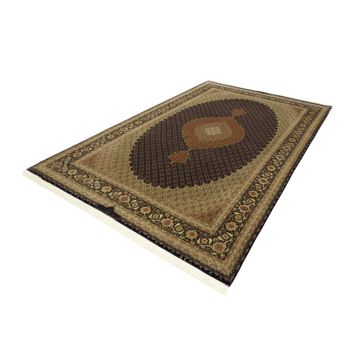 Perser Rug - Tabriz - Royal - Royal - 309 x 199 cm - dark beige
