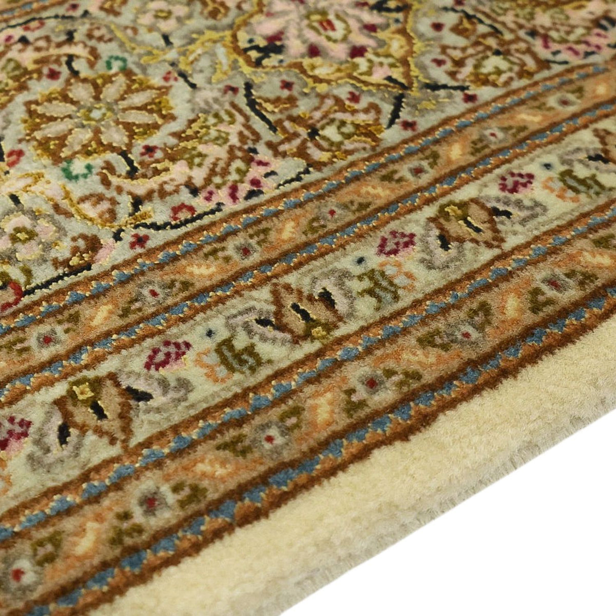 Perser Rug - Tabriz - Royal - Royal - 207 x 151 cm - dark beige