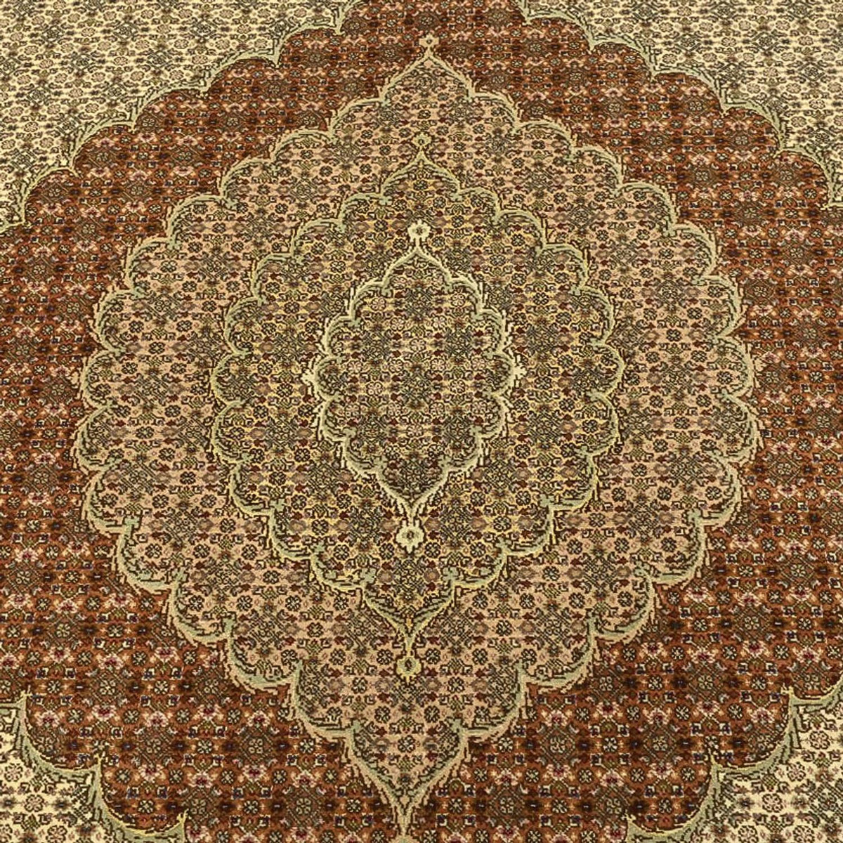 Perser Rug - Tabriz - Royal - Royal - 357 x 248 cm - light beige
