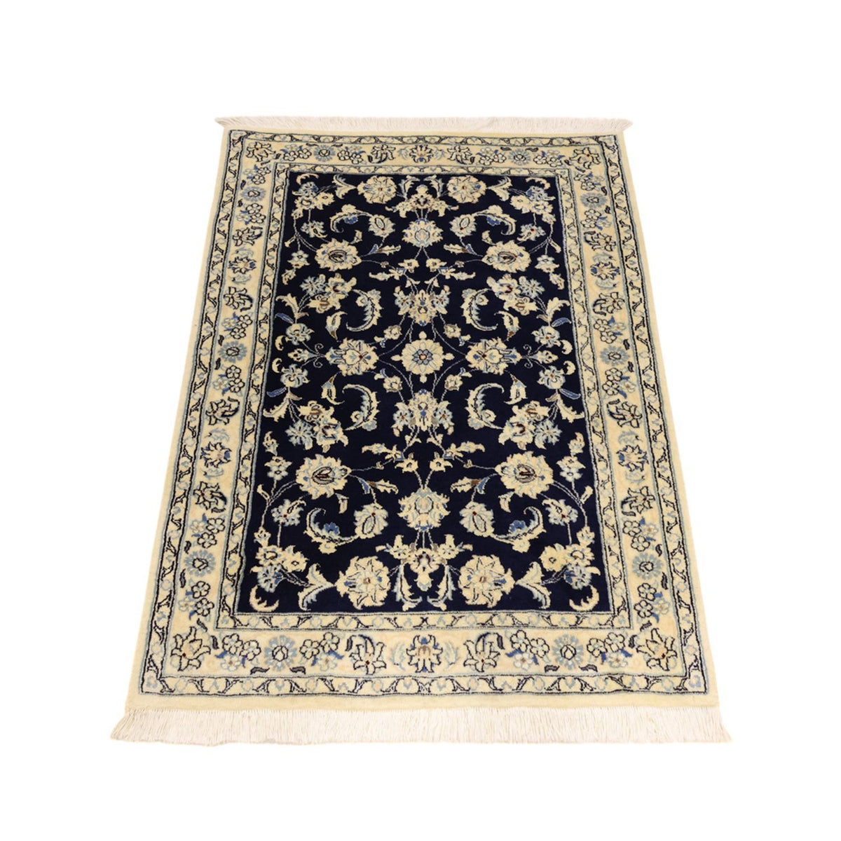 Perser Rug - Nain - Royal - Royal - 114 x 78 cm - dark blue