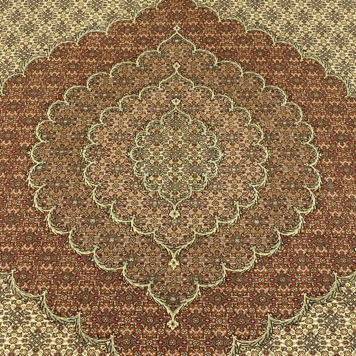 Perser Rug - Tabriz - Royal - Royal - 351 x 250 cm - dark beige