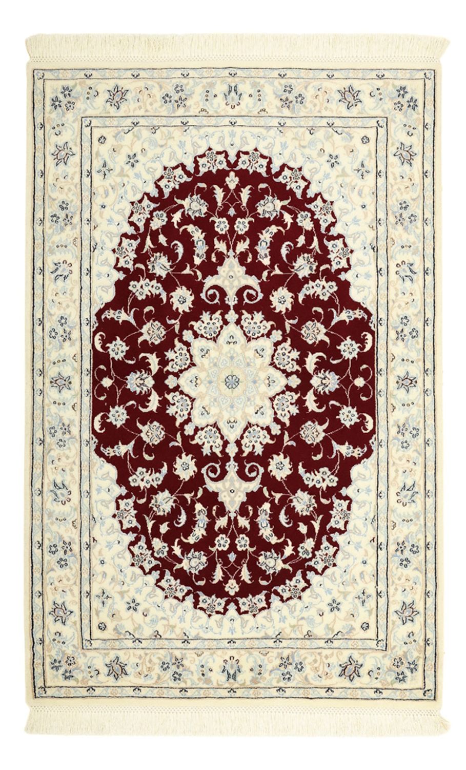 Perser Rug - Nain - Royal - Royal - 152 x 100 cm - red