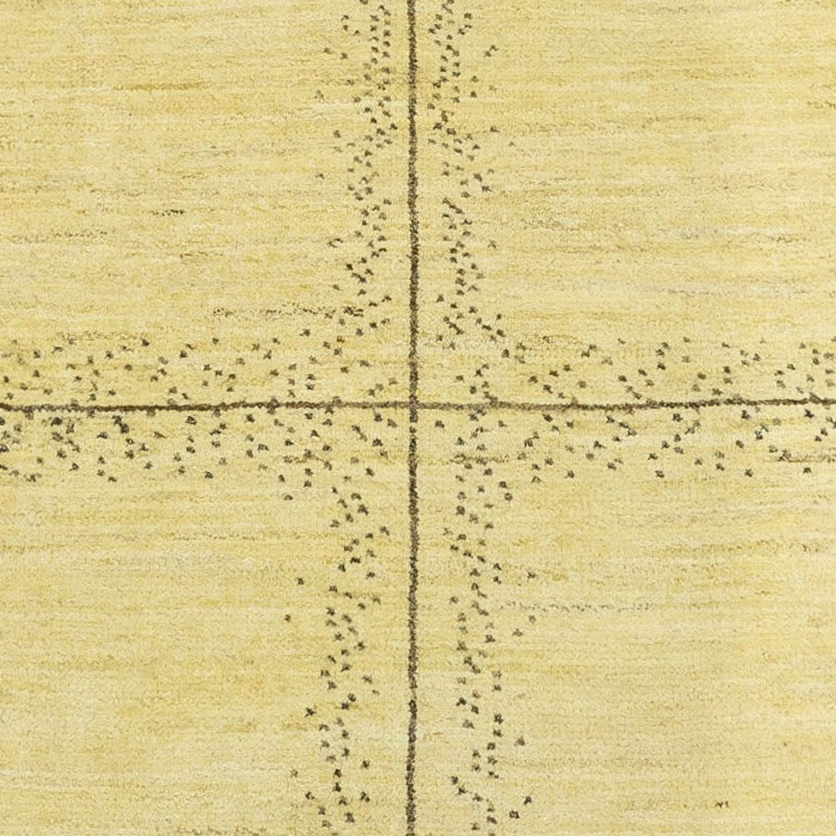 Gabbeh Rug - Loribaft Perser - 283 x 221 cm - beige