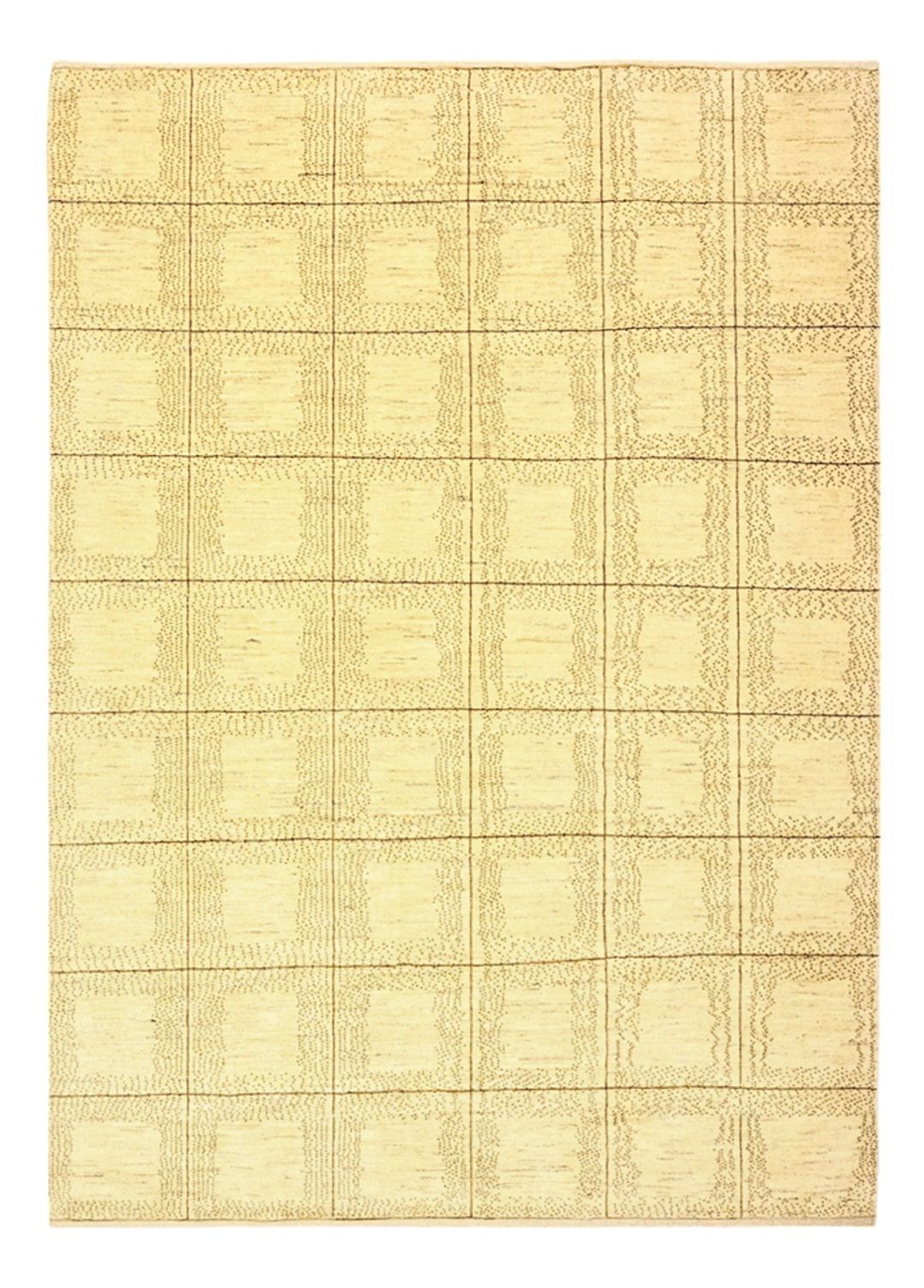 Gabbeh Rug - Loribaft Perser - 281 x 204 cm - light beige