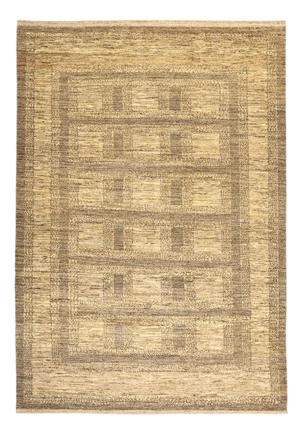 Gabbeh Rug - Loribaft Perser - 236 x 165 cm - dark beige