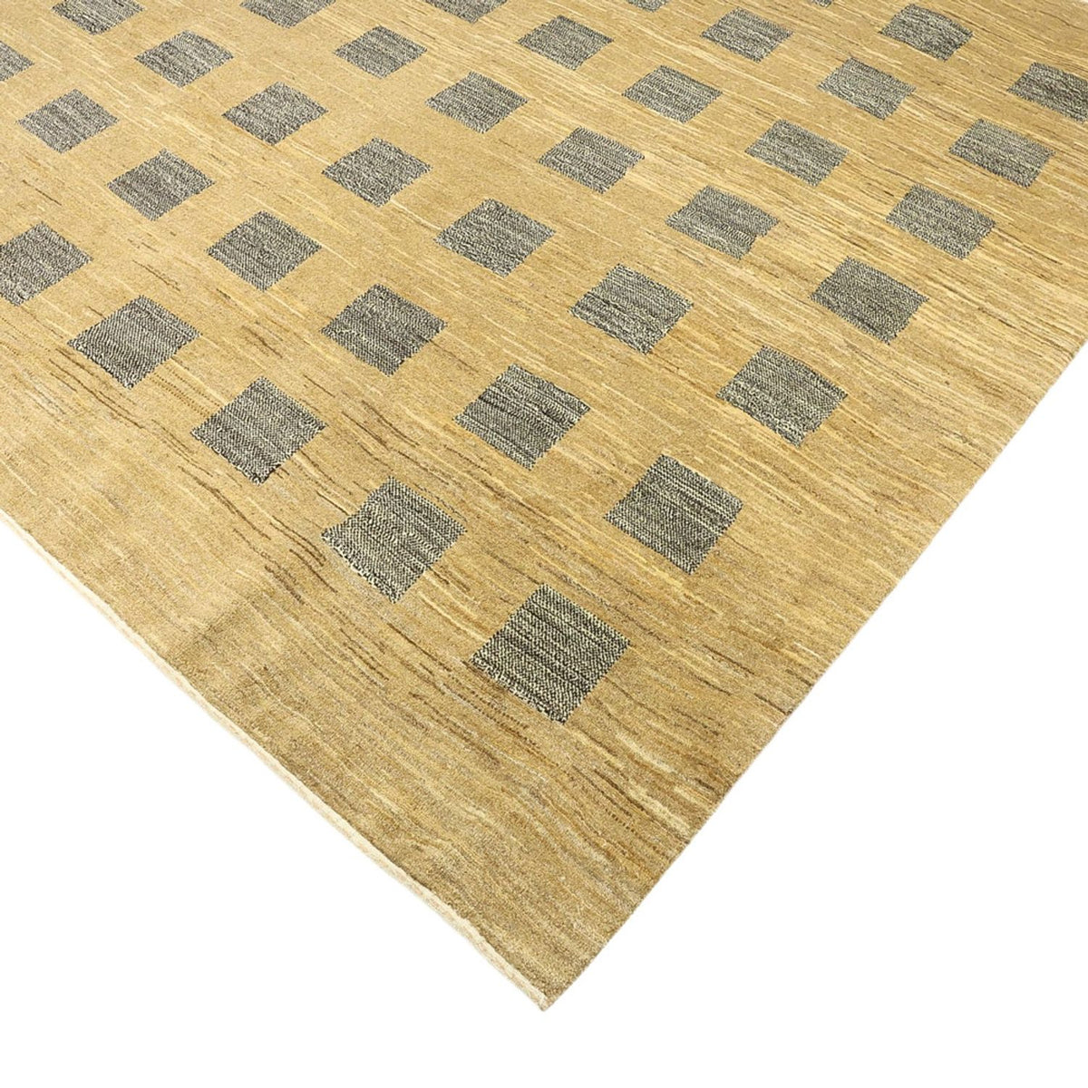 Gabbeh Rug - Loribaft Perser square  - 200 x 194 cm - dark beige