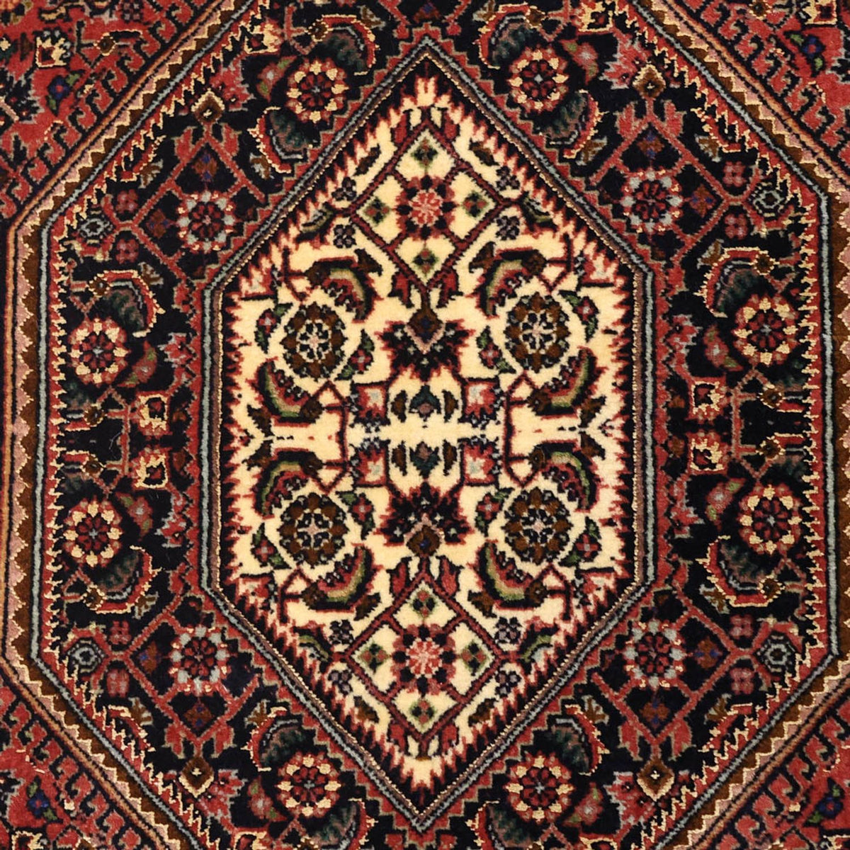 Perser Rug - Bidjar - 154 x 89 cm - dark red