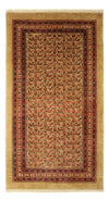 Loribaft Rug 103x187cm - Perserteppich Wollteppich - Runner / Brown / 103 x 187 cm Runner