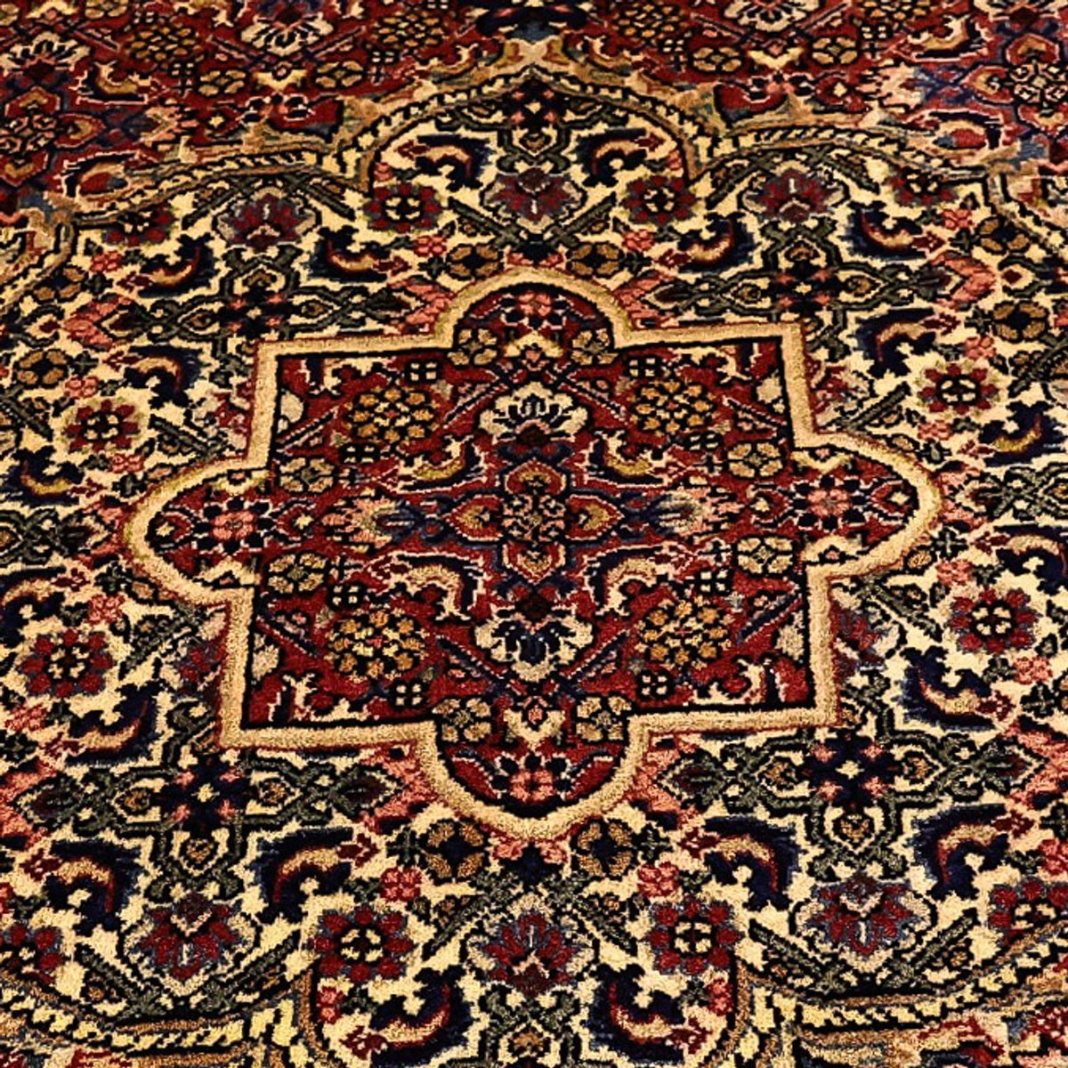 Perser Rug - Bidjar - 216 x 144 cm - dark red