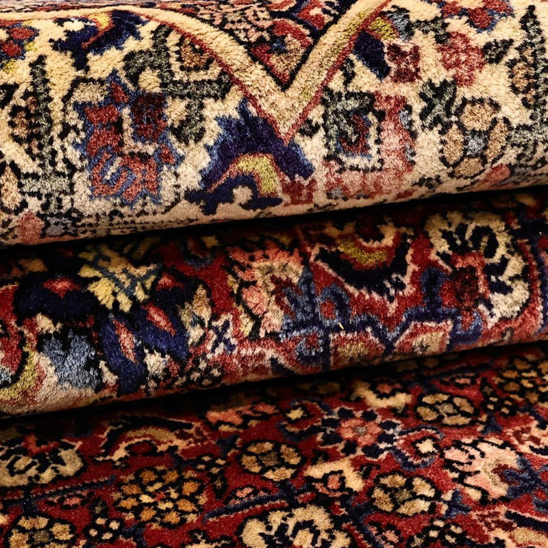 Perser Rug - Bidjar - 216 x 144 cm - dark red