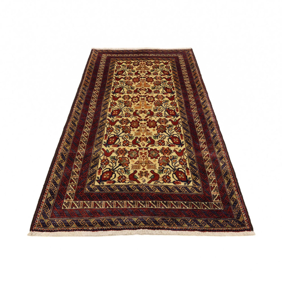 Runner Belutsch Rug - 191 x 97 cm - multicolored