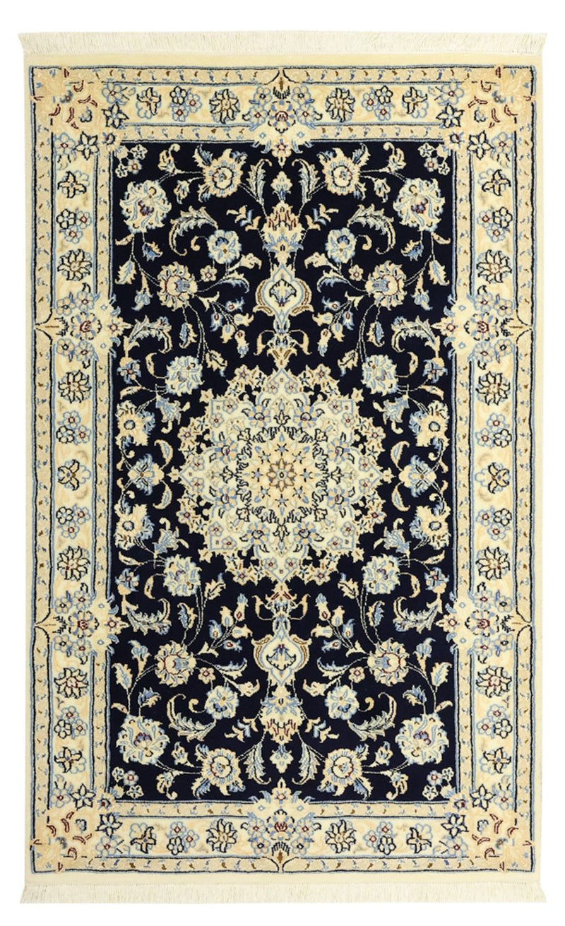 Perser Rug - Nain - Royal - Royal - 136 x 86 cm - dark blue