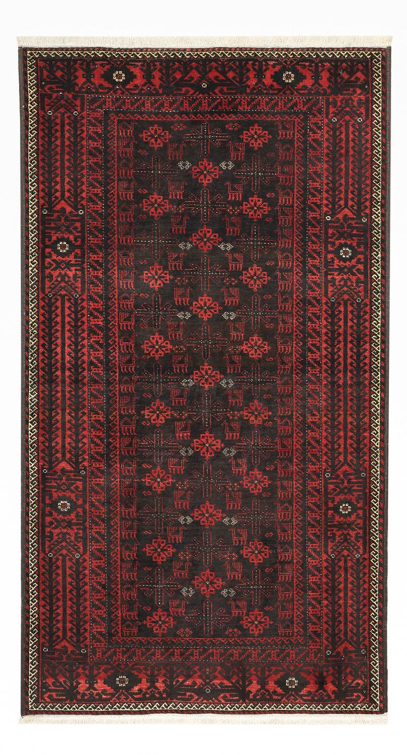Belutsch Rug - 190 x 107 cm - dark red