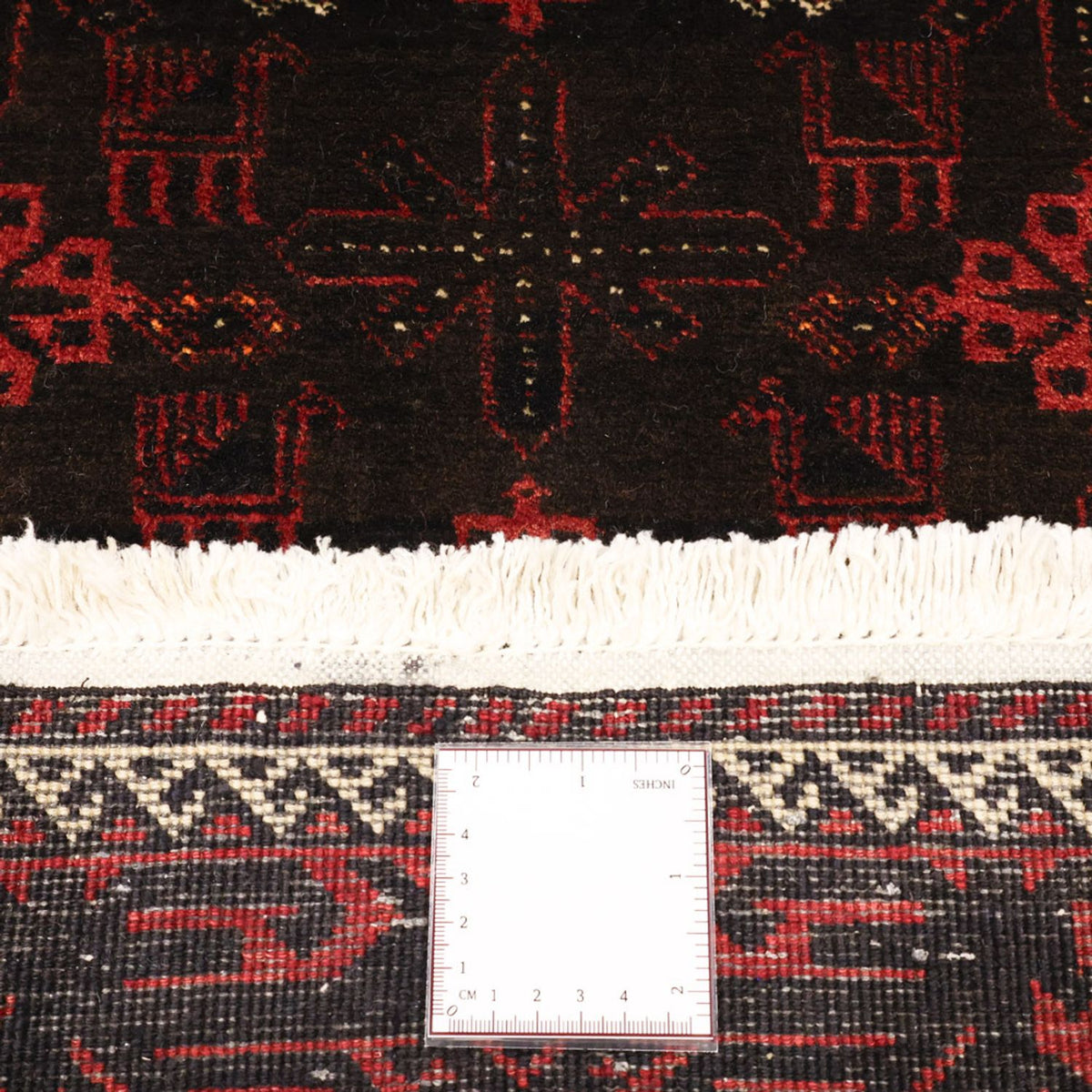 Belutsch Rug - 190 x 107 cm - dark red