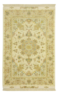Perser Rug - Tabriz - Premium - Silk Warp - 160 x 97 cm - sand