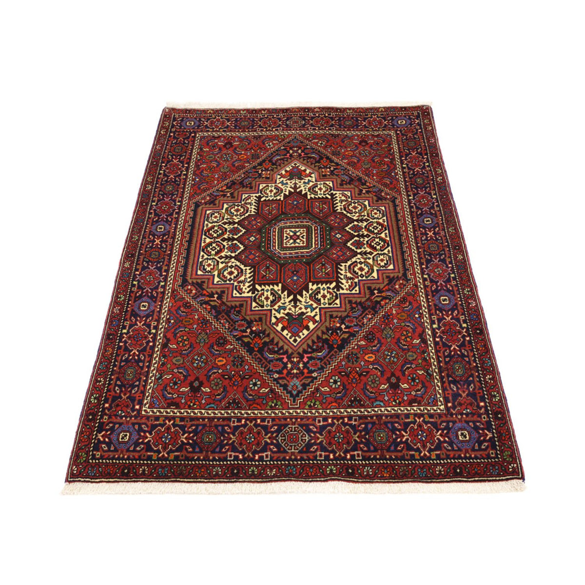 Perser Rug - Nomadic - 152 x 102 cm - dark red