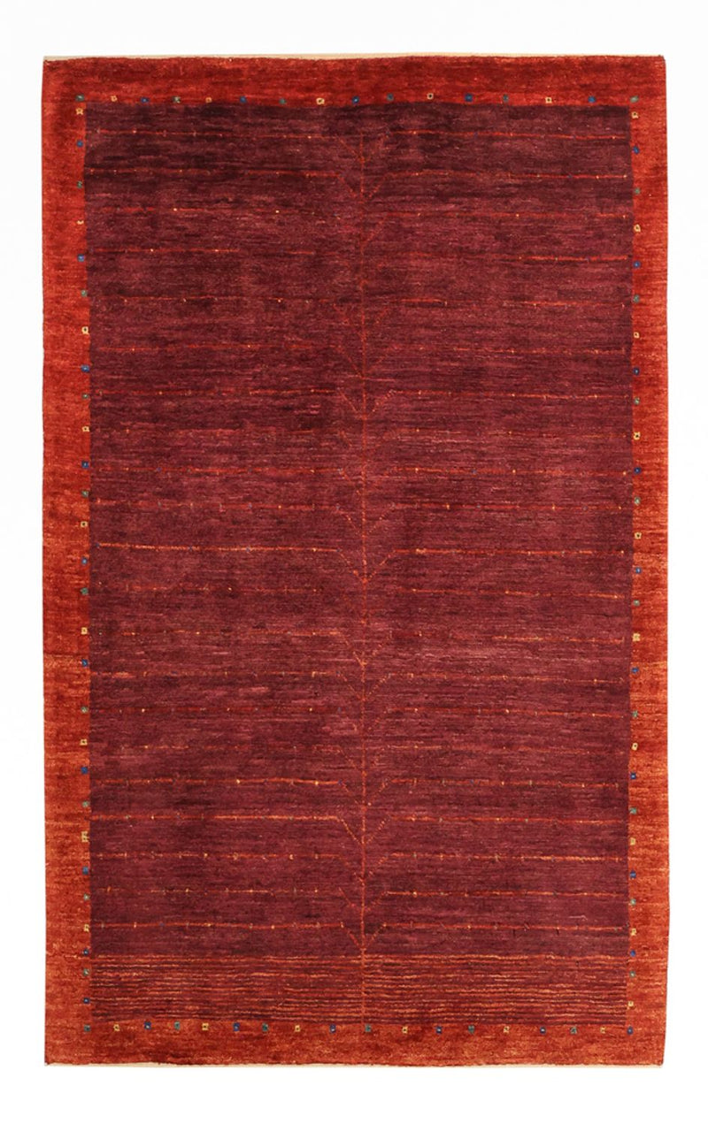 Gabbeh Rug - Kashkuli Perser - 130 x 81 cm - dark red