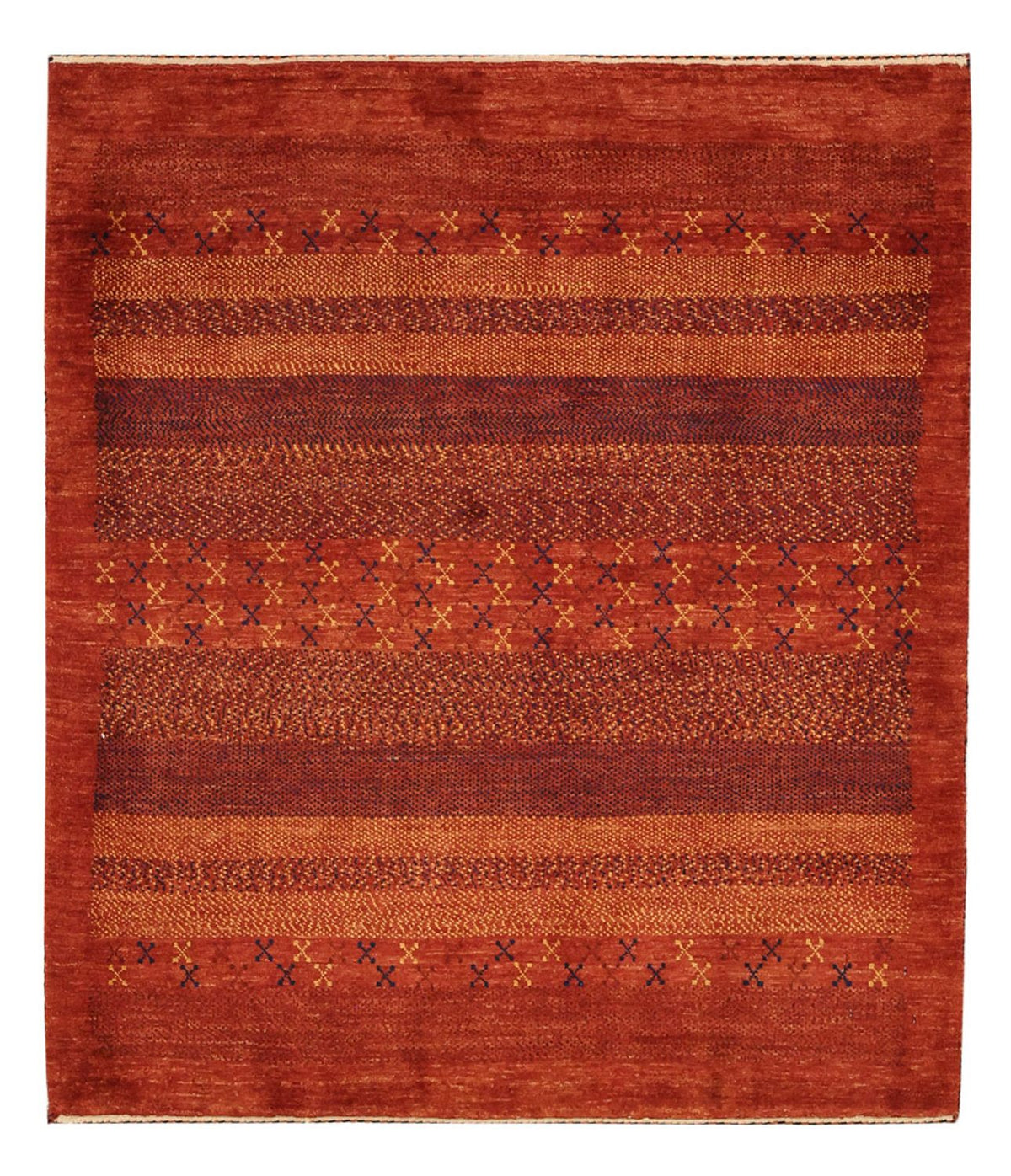 Gabbeh Rug - Kashkuli Perser - 114 x 97 cm - multicolored