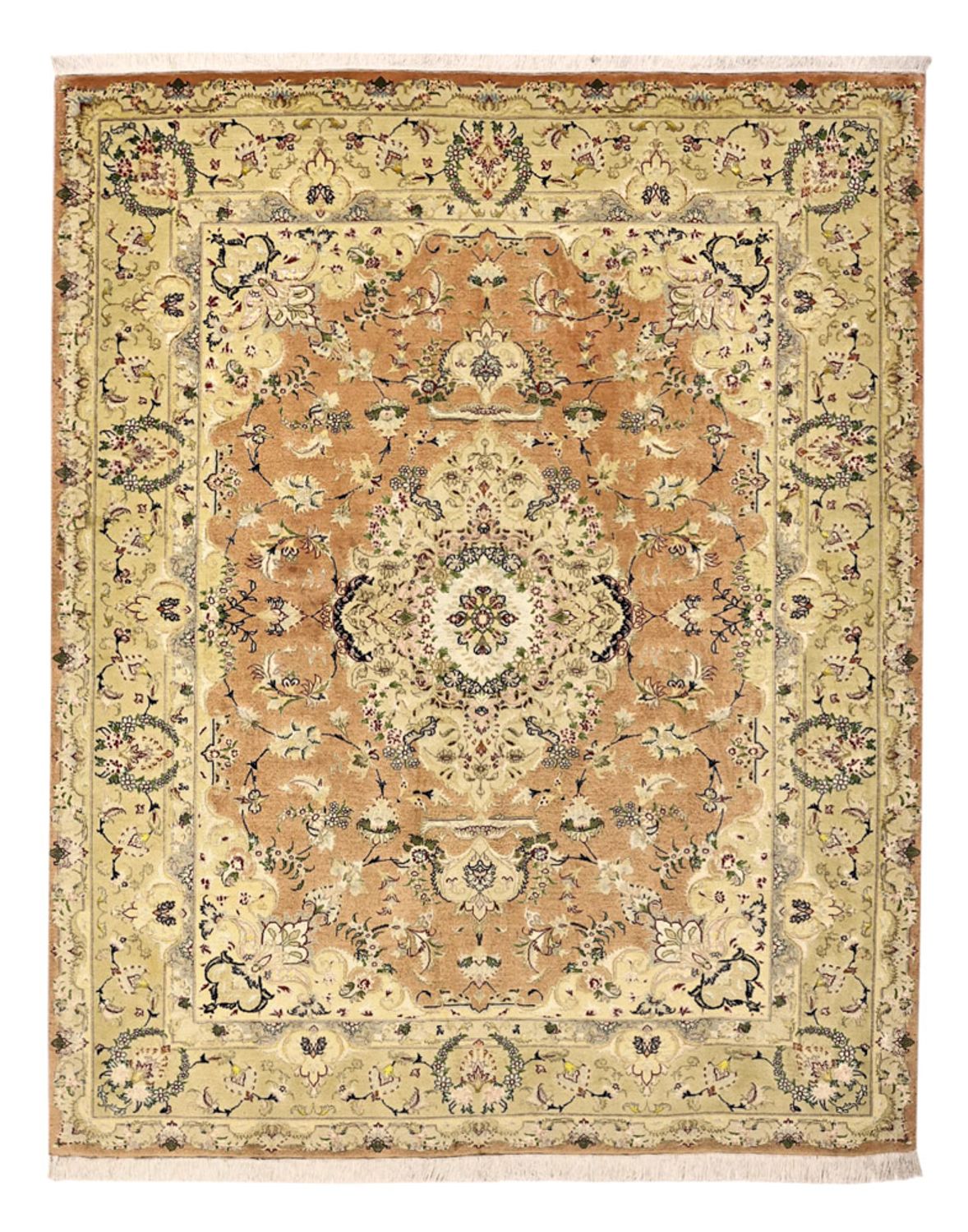 Perser Rug - Tabriz - Royal - Royal - 188 x 153 cm - sand