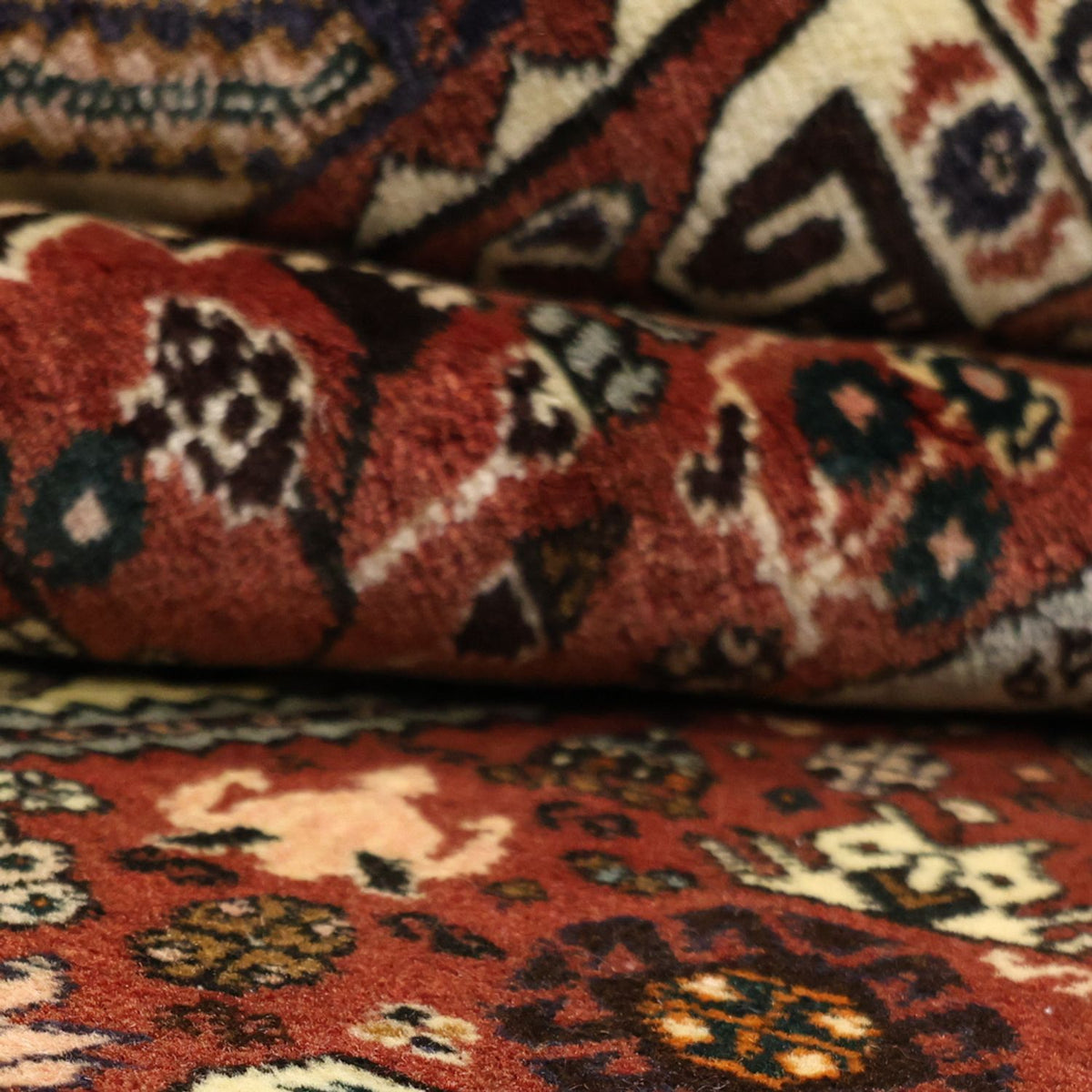 Perser Rug - Nomadic - 156 x 106 cm - multicolored