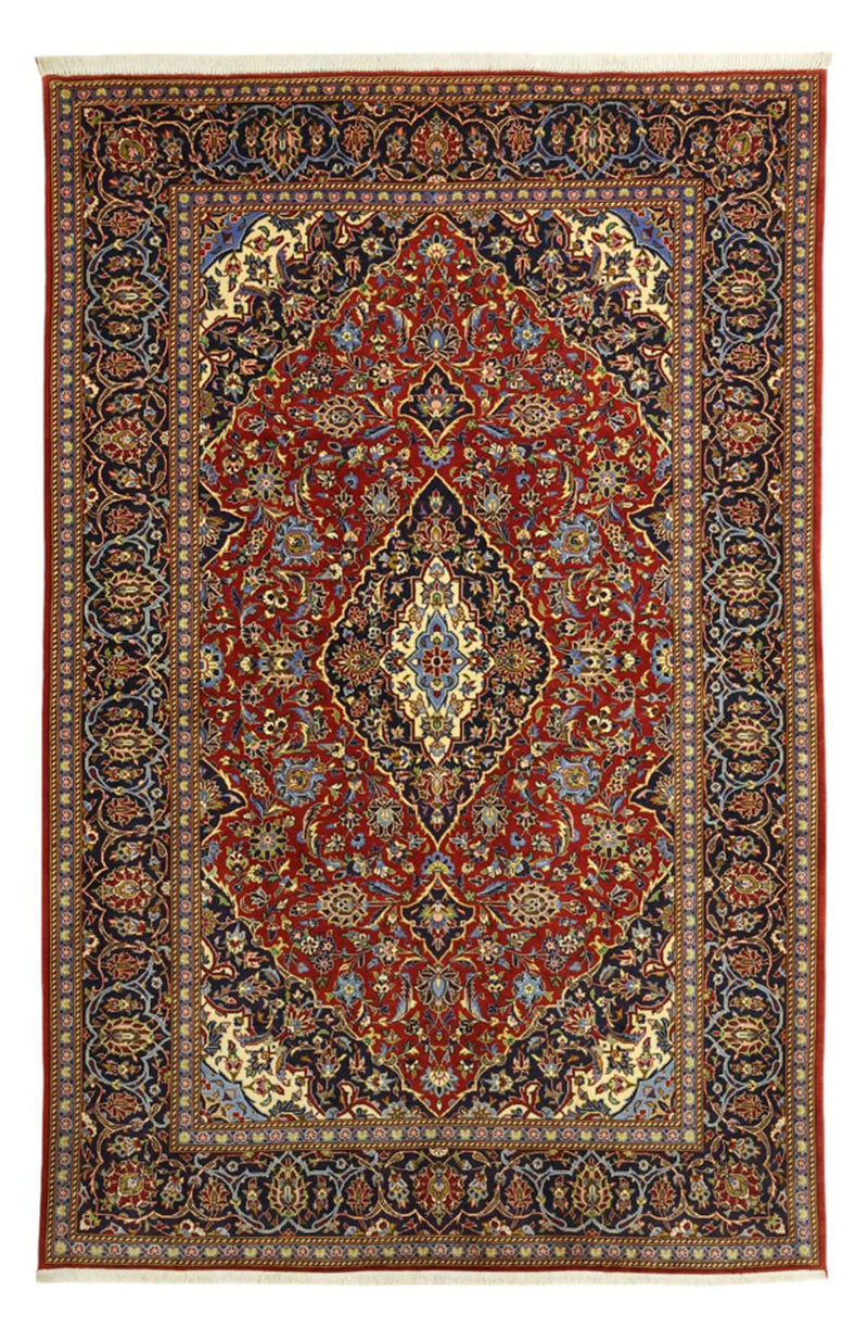 Perser Rug - Keshan - 222 x 144 cm - red