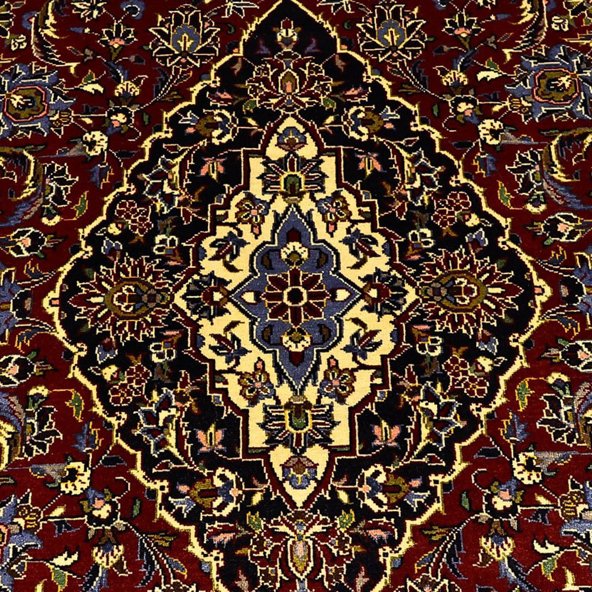 Perser Rug - Keshan - 222 x 144 cm - red