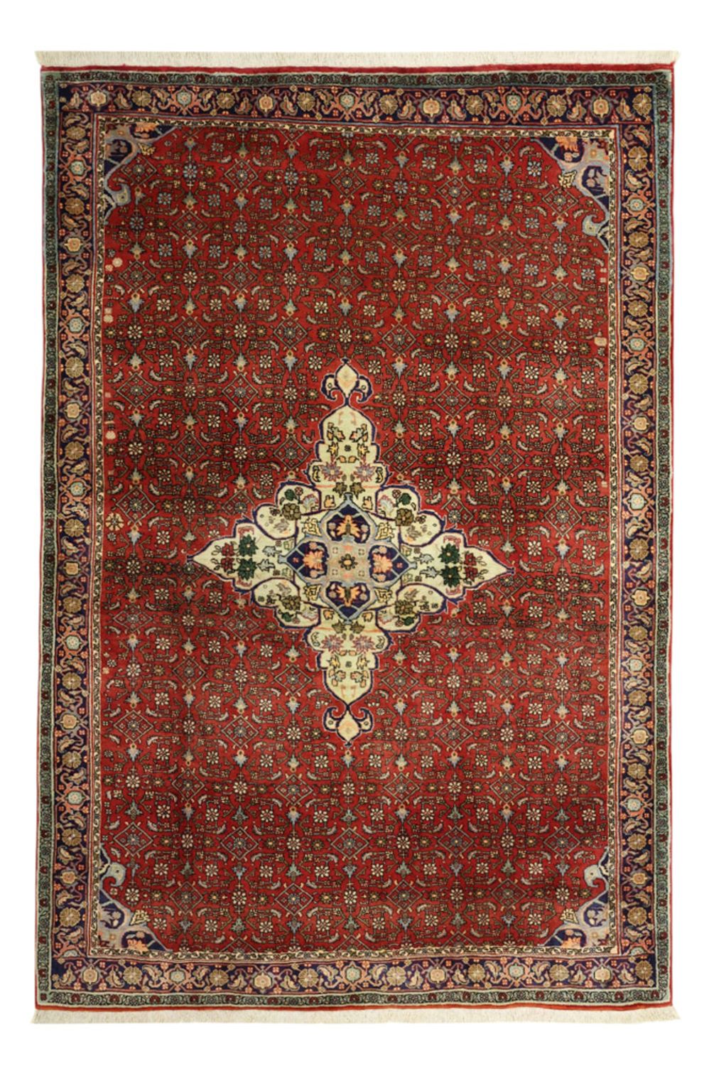 Perser Rug - Bidjar - 217 x 144 cm - red