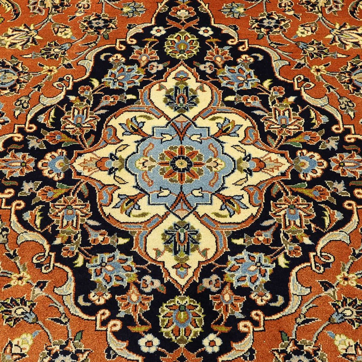 Perser Rug - Keshan - 347 x 251 cm - light red