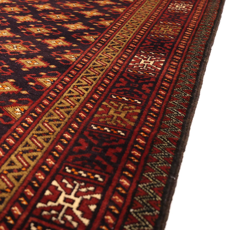Runner Belutsch Rug - 220 x 108 cm - dark brown