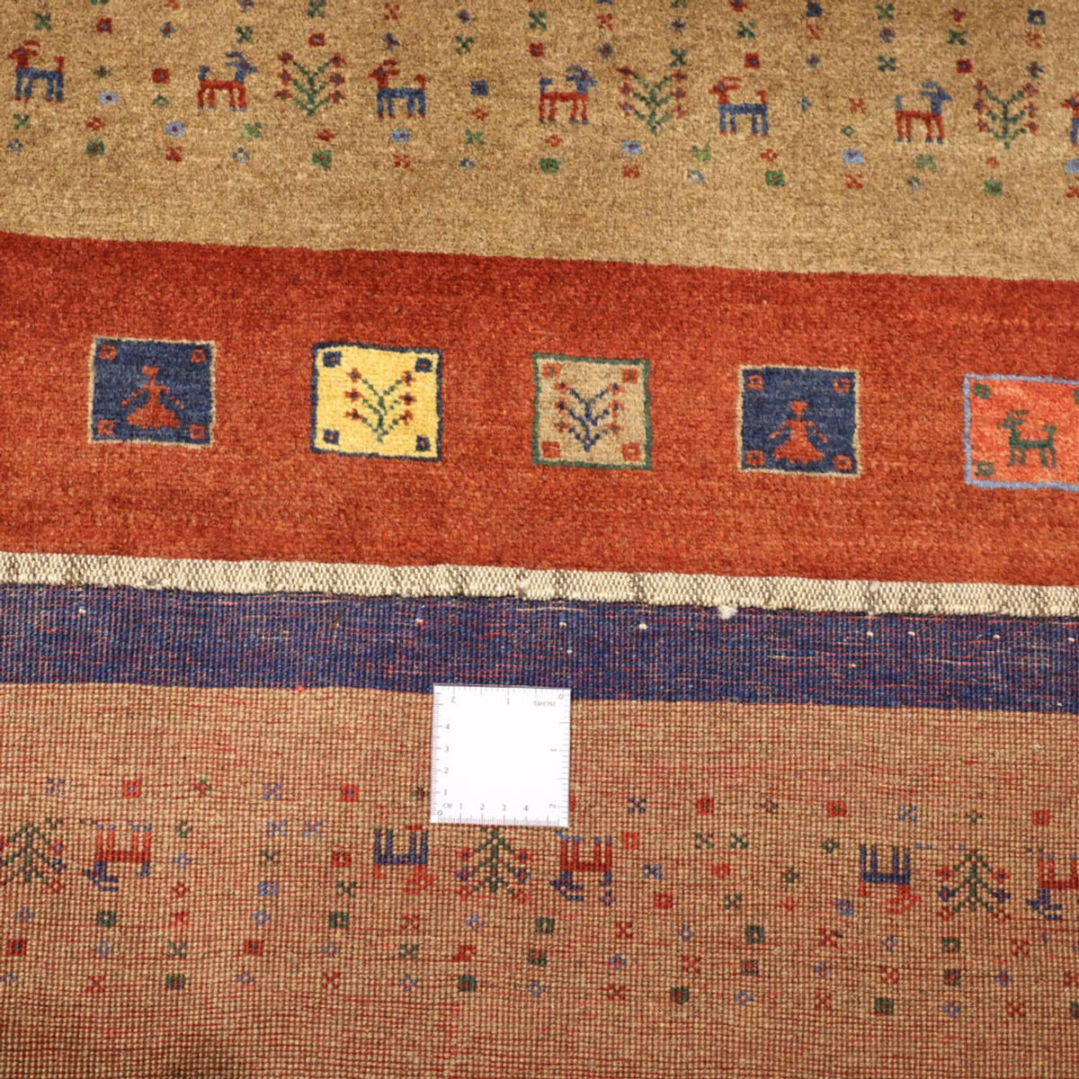 Gabbeh Rug - Kashkuli Perser - 184 x 121 cm - red