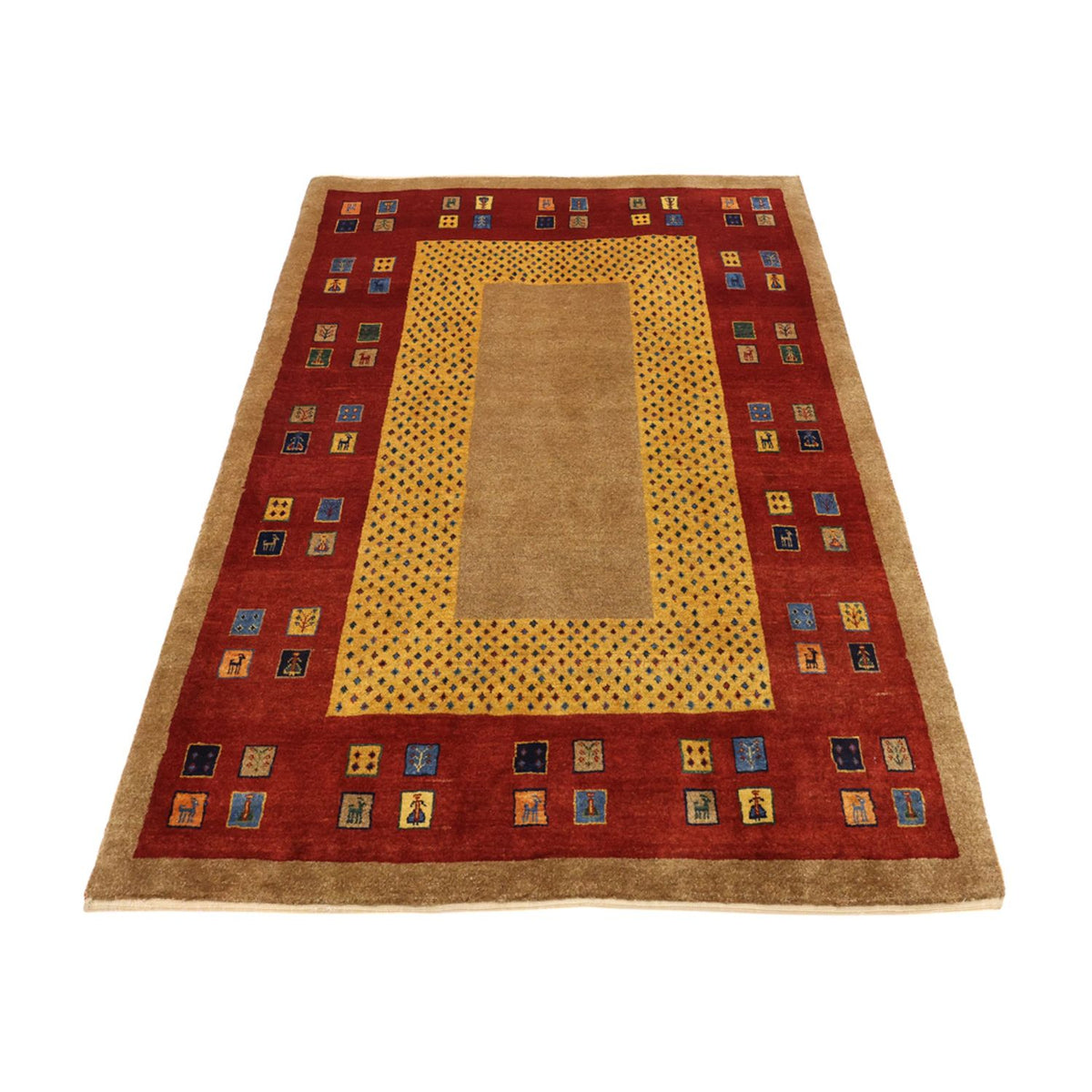 Gabbeh Rug - Loribaft Perser - 158 x 108 cm - multicolored