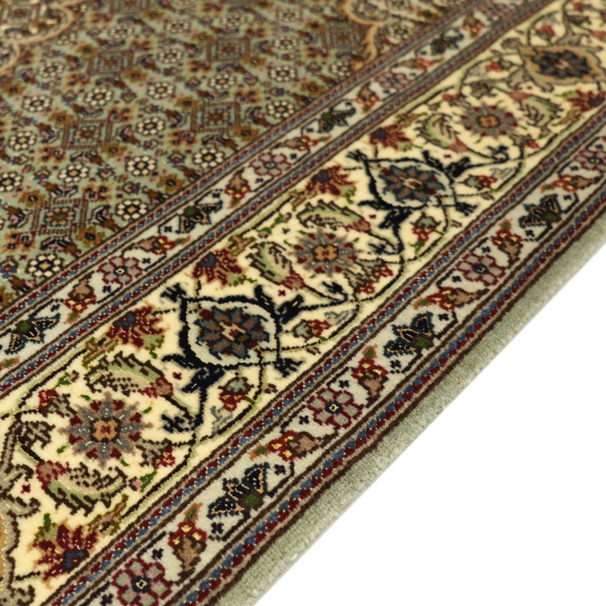 Tabriz - 50 Raj Rug 101x150cm - Persian Rugs