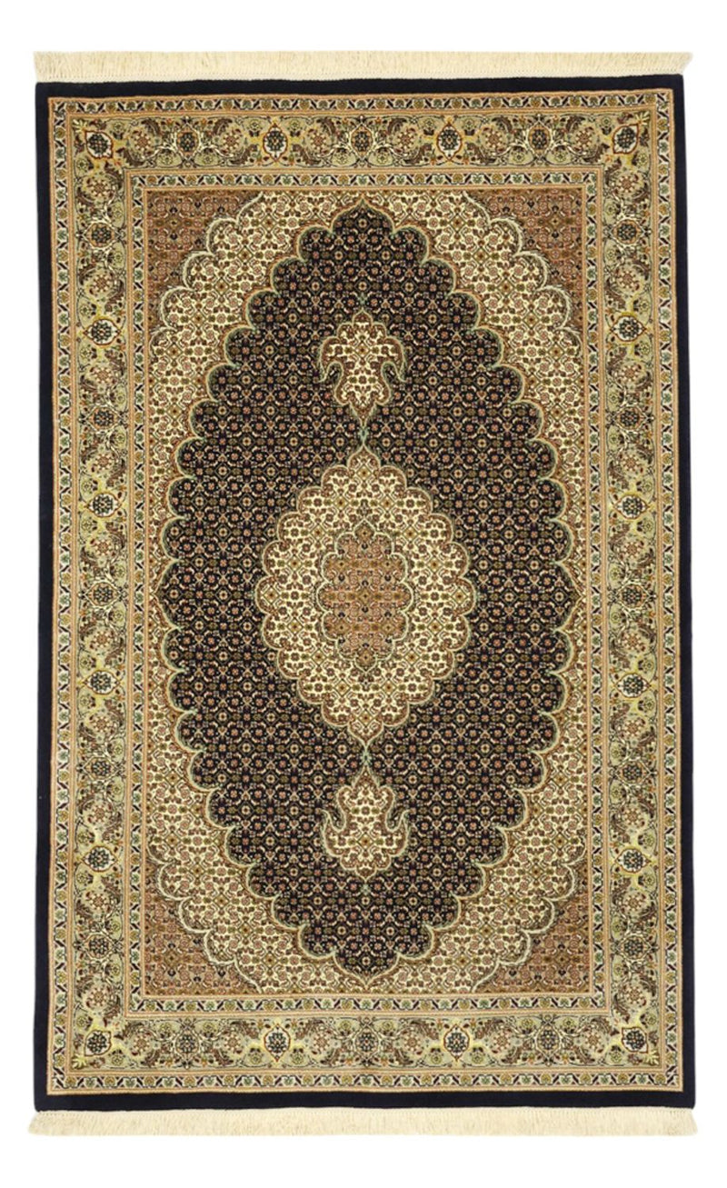Perser Rug - Tabriz - Royal - Silk Warp - 160 x 98 cm - dark beige