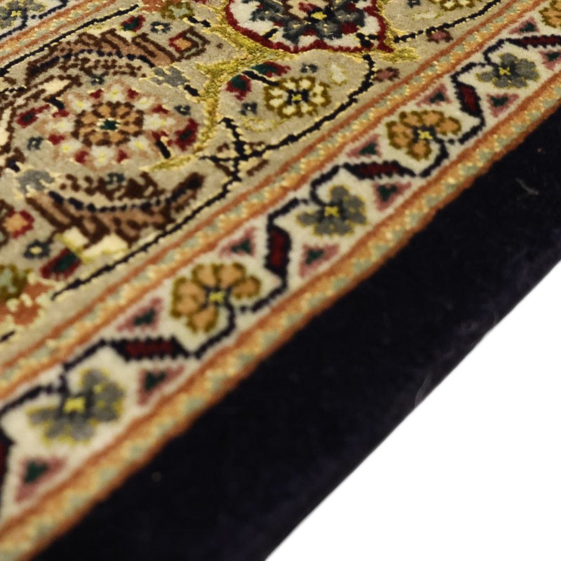 Perser Rug - Tabriz - Royal - Silk Warp - 160 x 98 cm - dark beige