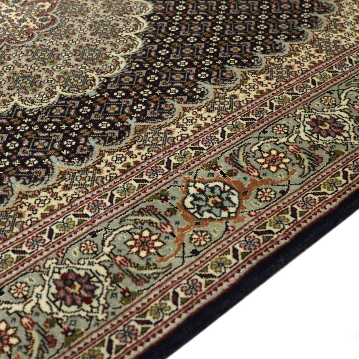 Tabriz - 50 Raj Rug 100x147cm - Persian Rugs